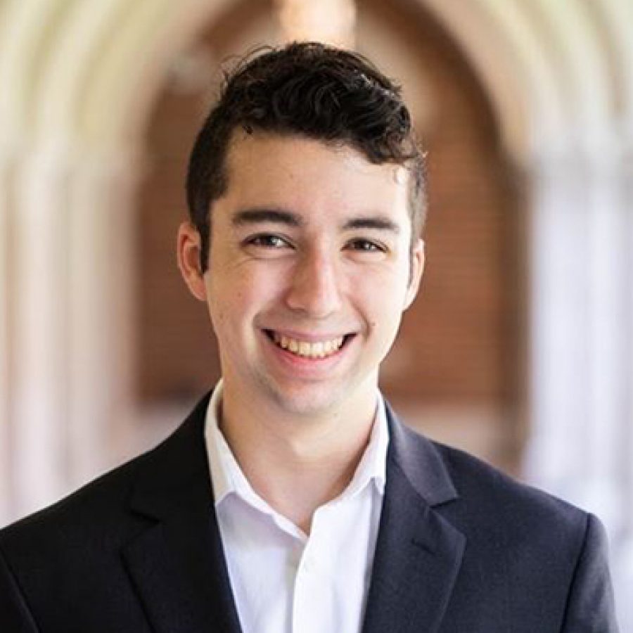 portrait of current student Cristian Ochoa