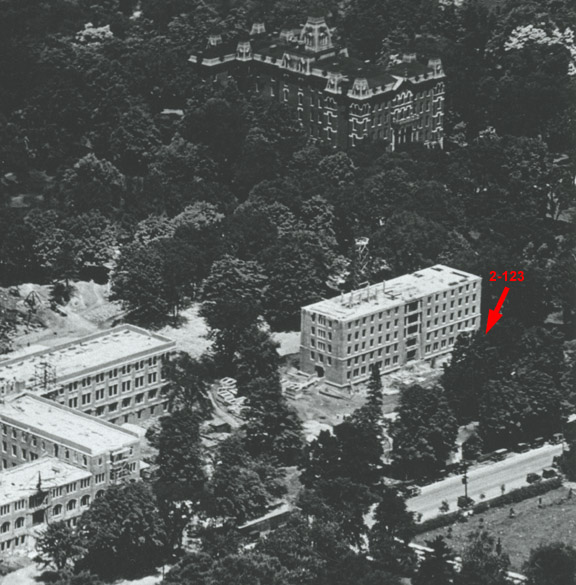 nursing building construction, 1925