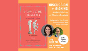 How to Be Healthy: Discussion + Signing
