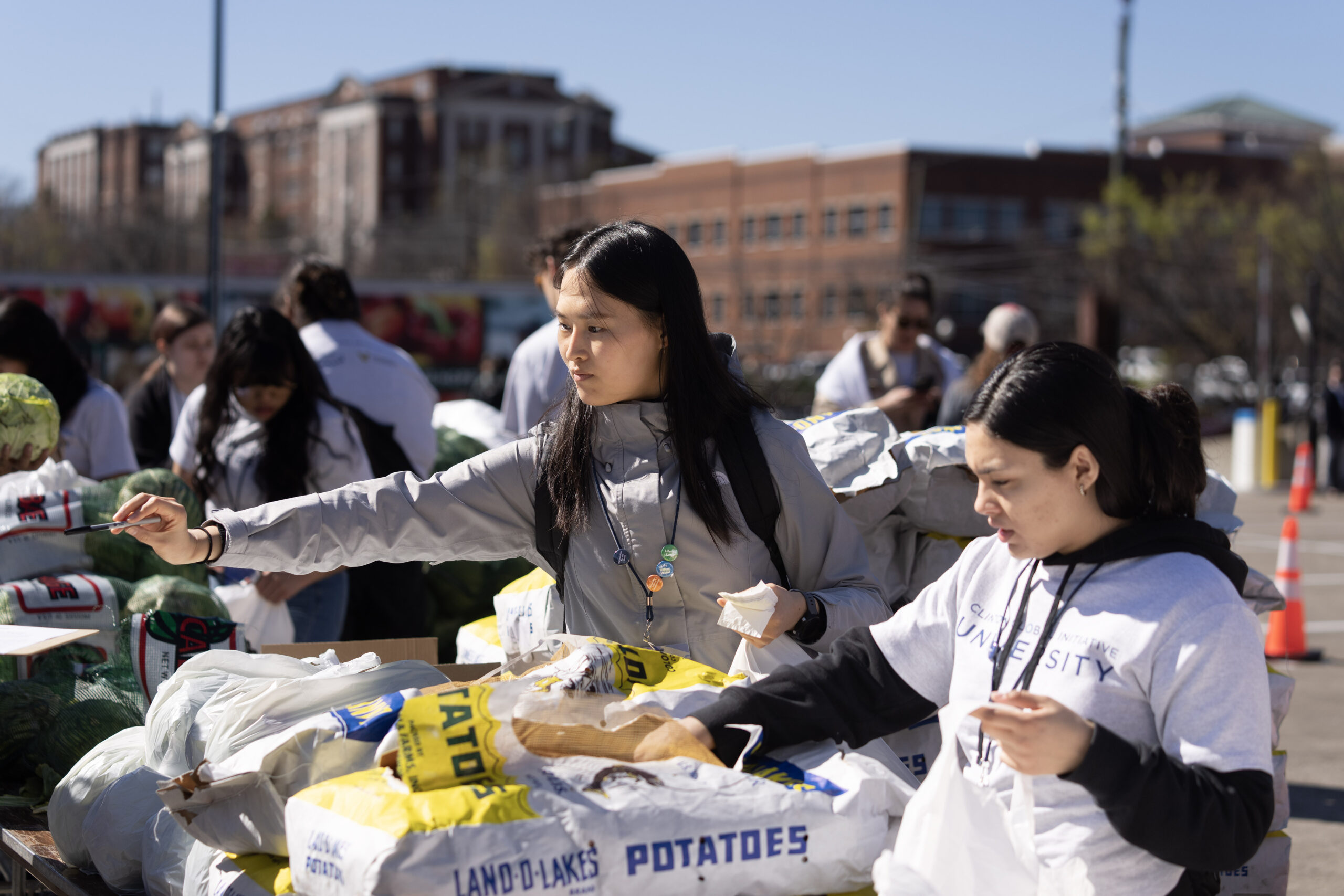 Students participating in the 2023 Clinton Global Initiative at Vanderbilt University