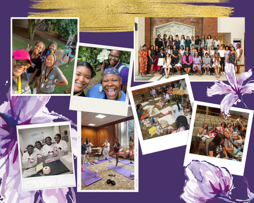 The inaugural cohort of the Black Girls Becoming Summer Learning Institute.