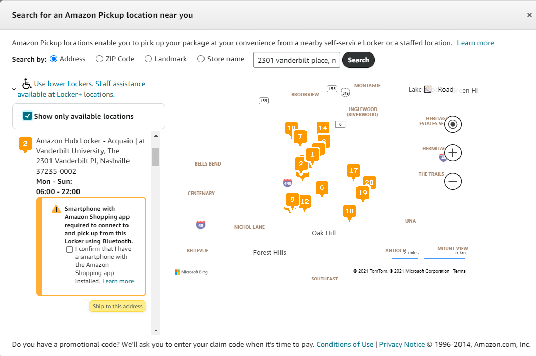 Amazon Hub Locker - Acquiao