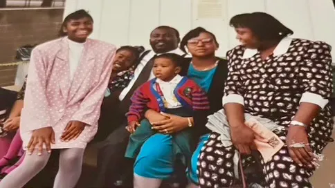 Matthew Nettles as a toddler with his family (Submitted photo)