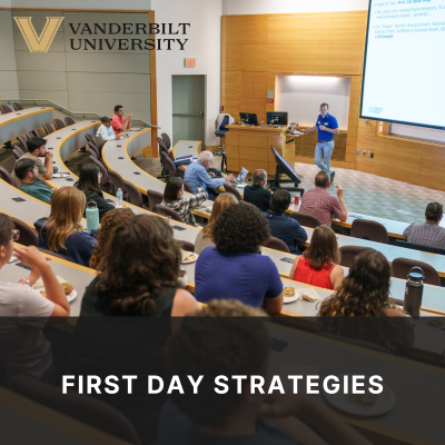 First Day Strategies