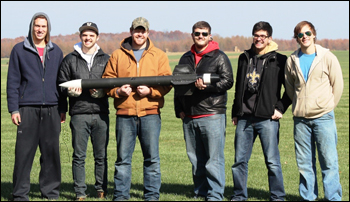 Aerospace Club senior design team