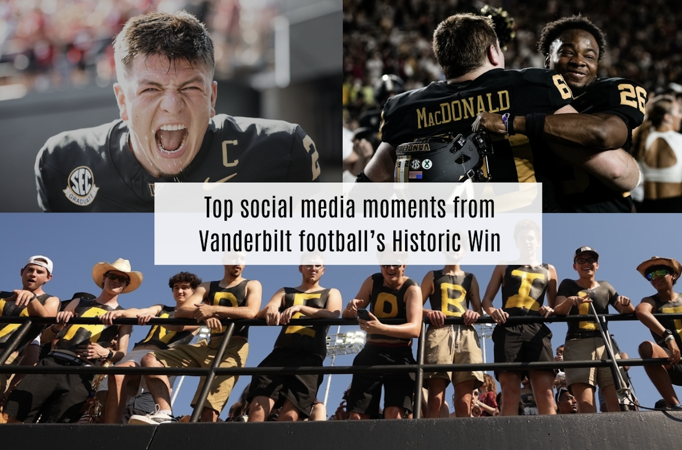 ICYMI: Top social media moments from Vanderbilt football’s historic win
