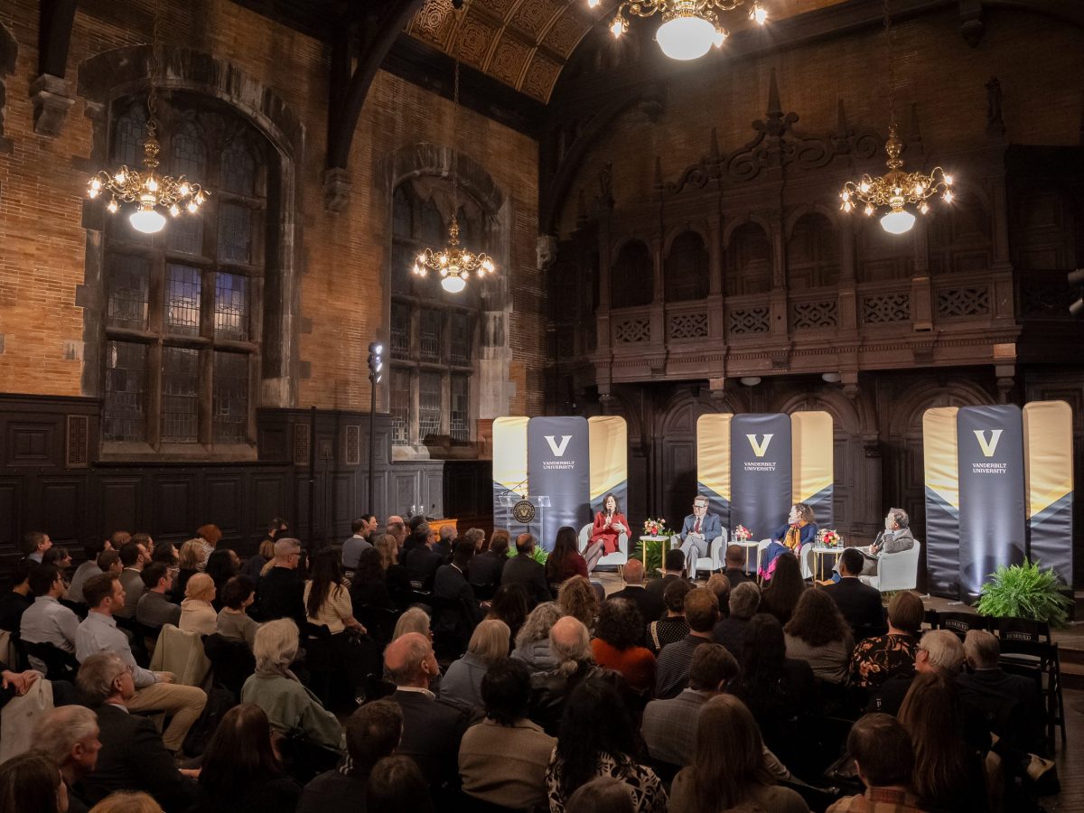 Panelists at a Vanderbilt University-New York City Event