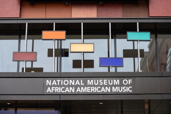 exterior view of the National Museum of African American Music