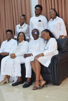 Somto Dimobi Okoye and her family (Submitted photo)