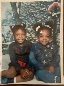 Vanessa Ajeh and her sister (Submitted photo)