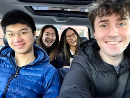 Kingston Ho and his quartet having fun (Submitted photo)