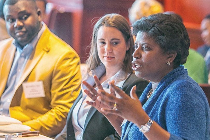 Belinda Grant-Anderson is a past member of Owen’s Alumni Board and a current Board of Visitors member. In 2013, she was the keynote speaker at the school’s Diversity Symposium.