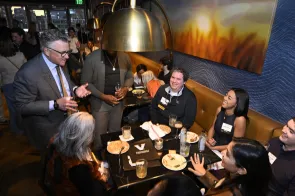 The Volunteer Leadership Kickoff Reception taking place at Conrad Hotel
