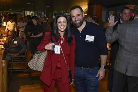 The Volunteer Leadership Kickoff Reception taking place at Conrad Hotel
