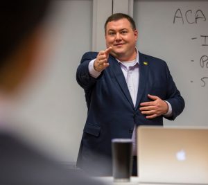 Pictured: Headshot of Burch Wood, Director of Health Care Programs at Vanderbilt Business 