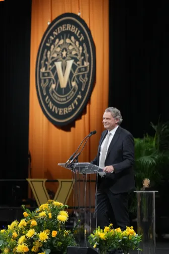 Chancellor Daniel Diermeier at the 2022 Graduates Day Address
