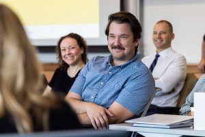 Vanderbilt Business students in a classroom