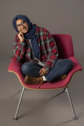 Namrah Ajmal, biomedical engineering, #VU2023 (Karlee Sell/Vanderbilt University)