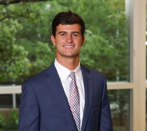 Pictured: Headshot of Vanderbilt MS Finance class of 2024 student Comeragh Sheehan