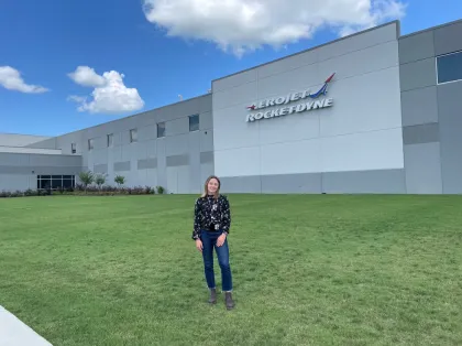 Bri Gross interned at Aerojet Rocketdyne in Huntsville, Alabama, on their quality engineering team. (Submitted photo)