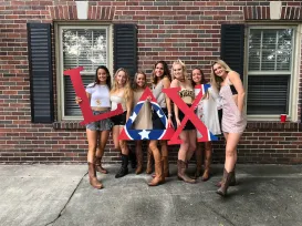 Members of the Vanderbilt lacrosse team (Submitted photo)