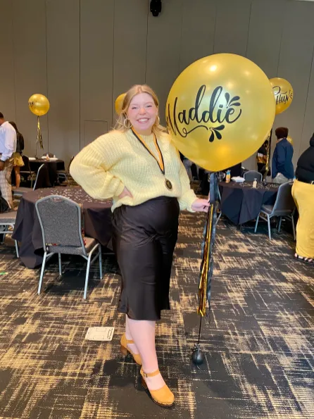 Maddie Woods was one of the 2022 Outstanding Senior finalists. (Submitted photo)