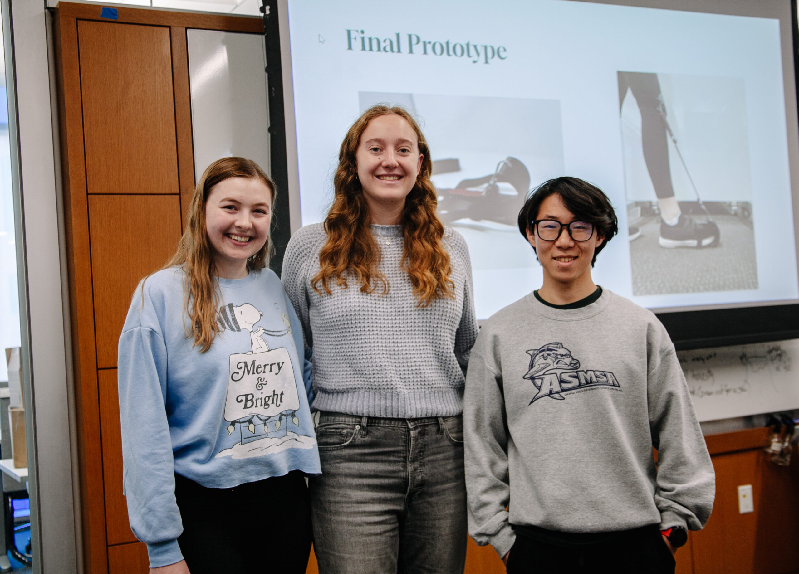 Team Presenting their prototype project