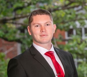 Pictured: headshot of Trever Hertel, MAcc'25 student