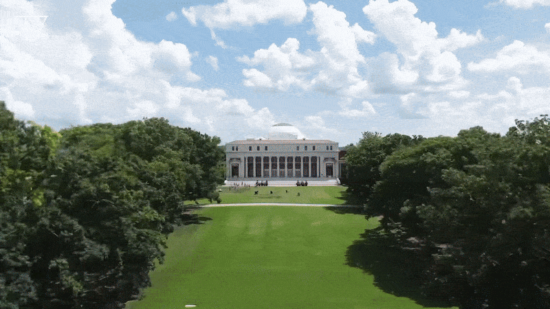GIF of a hype video from Vanderbilt Volleyball promoting the first match of the 2025-26 season.