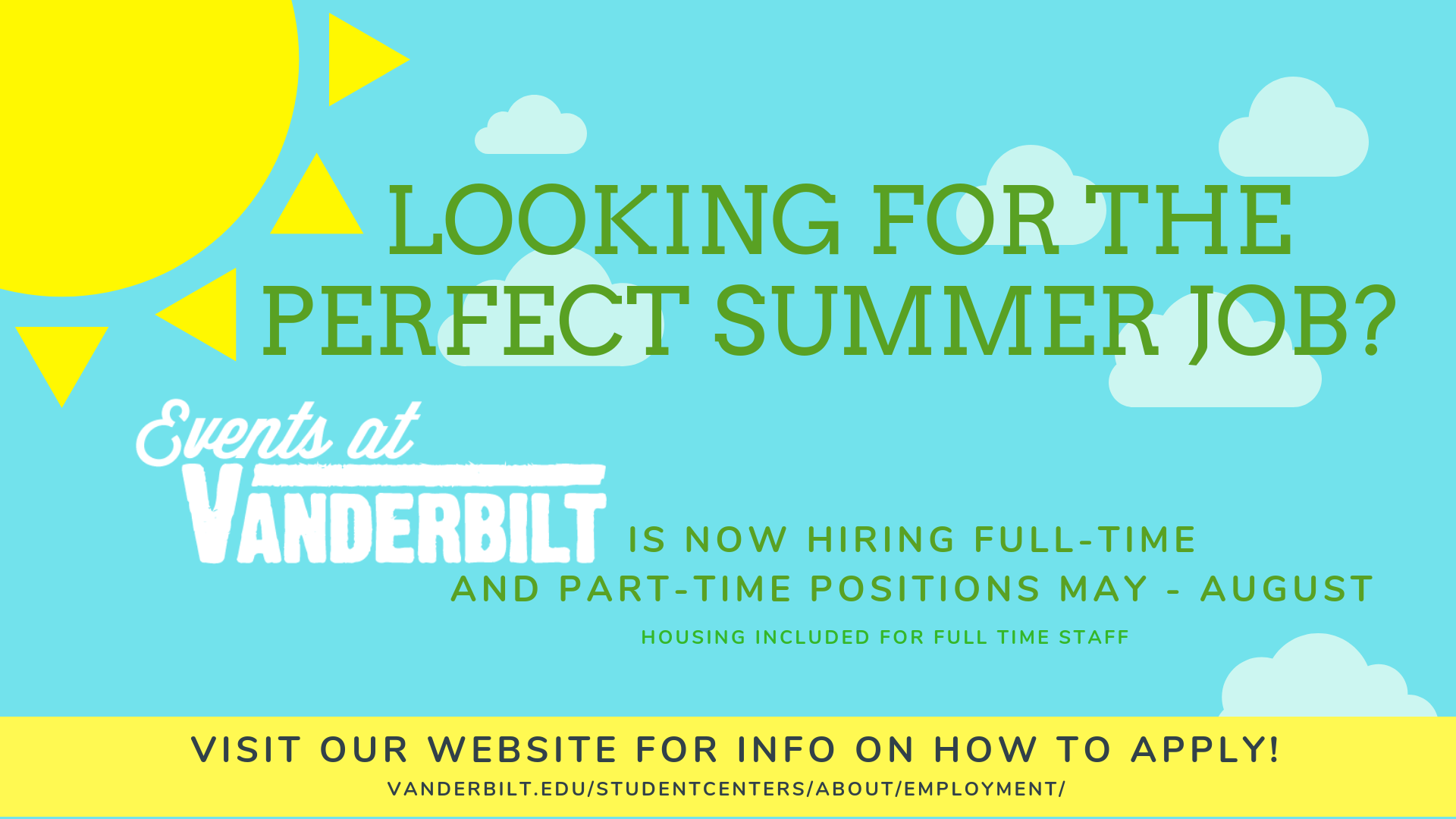 Events at Vanderbilt Flyer