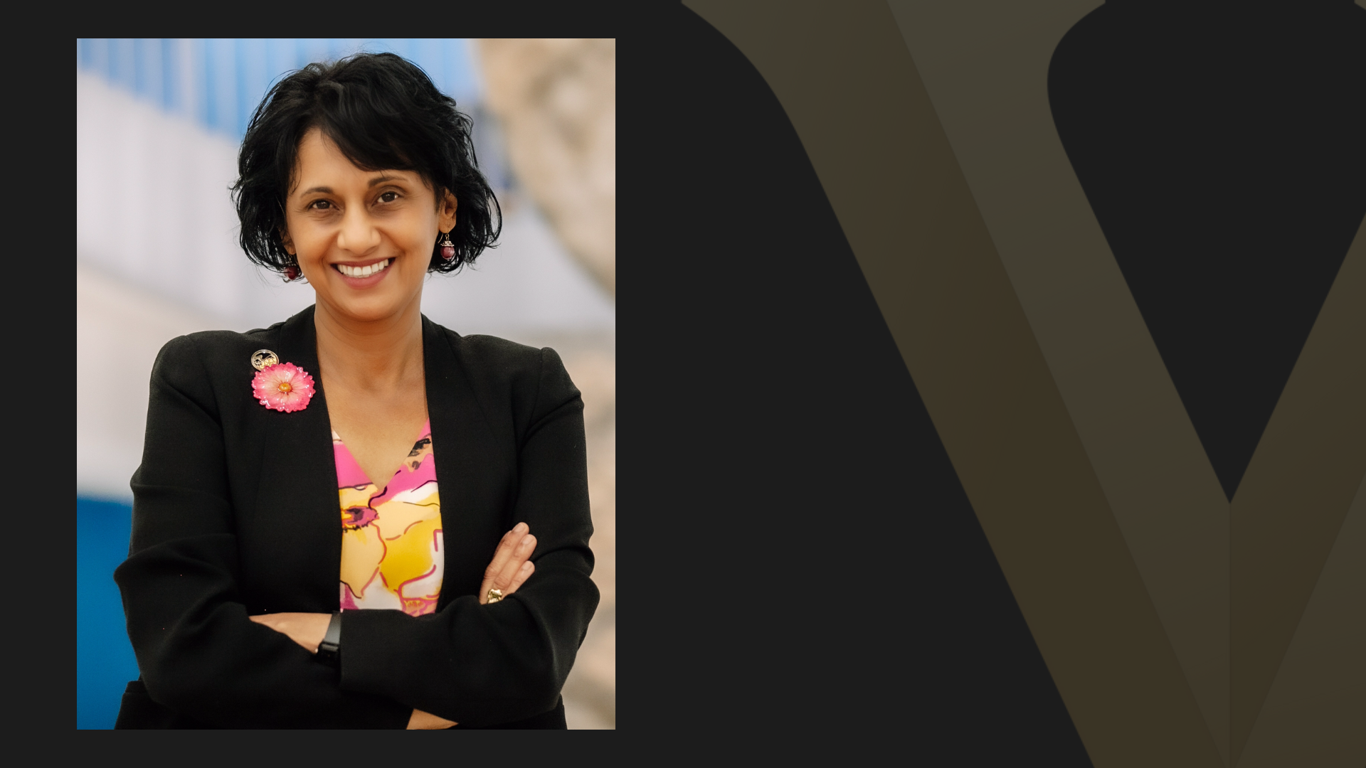 Image Description: Headshot photo of Padma Raghavan