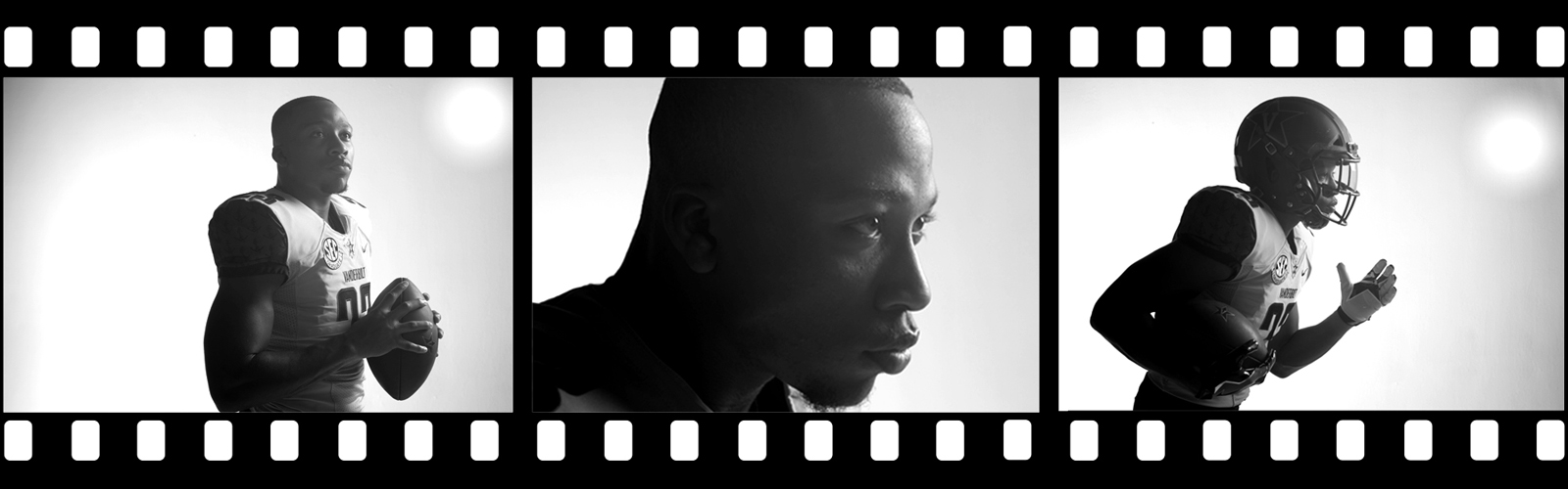 Images of Blasingame playing football