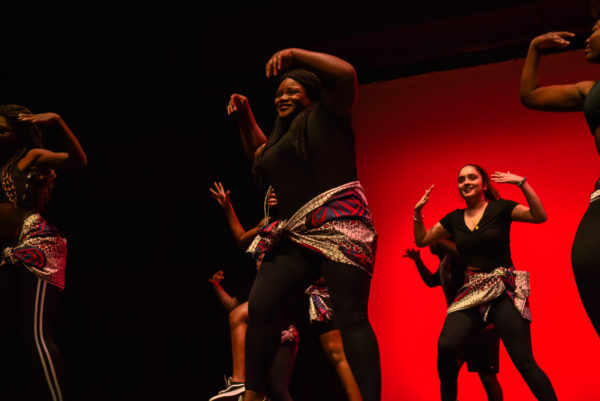 Afrobeat to Afrobeat at Harambee. A cultural showcase presented by the African Student Union. (Photograph by @jannygaophoto)