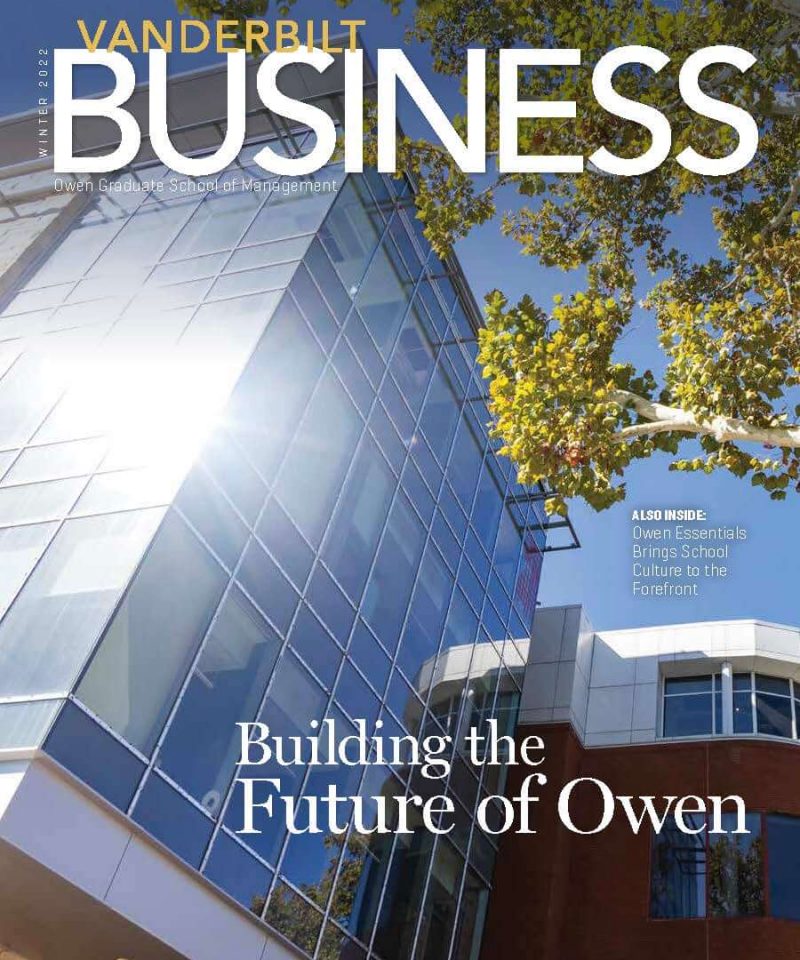 Vanderbilt Business Magazine Winter 2022