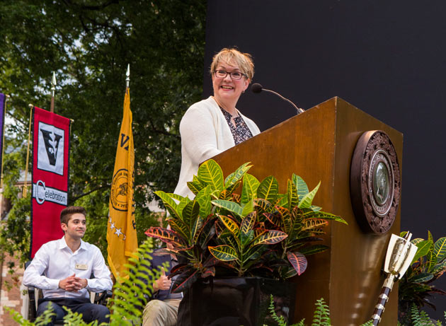 Associate Provost and Dean of Residential Faculty Vanessa Beasley (Anne Rayner/Vanderbilt)
