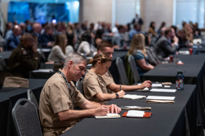 Military, intelligence, private sector and academic experts attend the inaugural Summit on Modern Conflict and Emerging Threats.