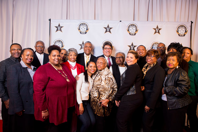 Some 30 members of Perry Wallace's family attended the "Triumph" premiere. (Susan Urmy/Vanderbilt)