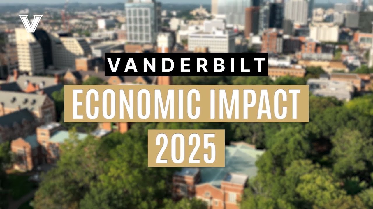 Image text reads: Vanderbilt Economic Impact 2025