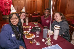 E. Bronson Ingram College Birthday Bash in the EBI Dining Hall (Anne Rayner)