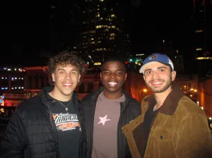 Keyonte' Doughty with his best friends (Submitted photo)