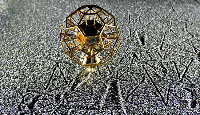 Laleh Mehran, “Entropic System (detail)” Interactive Artwork, 2016, 2017