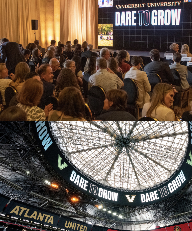 Alumni and supporters attend Dare to Grow events.