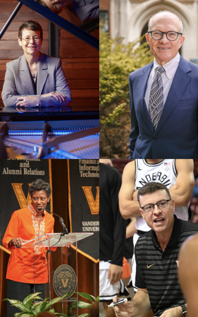 Top left: Dean Rose, Top right: Dean McNamara, Bottom left: Sydney Savion, Bottom right: Coach Byington