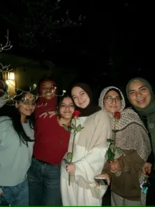 Duaa Faquih participates in her last Taraweeh at The Annex during Ramadan. Taraweeh are the nightly prayers during Ramadan. (Submitted photo)