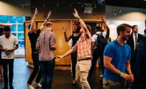 “Greased Lightning” on the floor at the Grease-themed Closing Bell