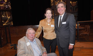 Owen Dean M. Eric Johnson visits with Fred & Gigi Lazenby