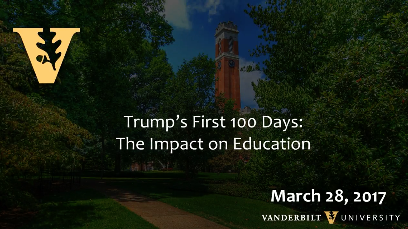 Trump's First 100 Days and the Impact on Education