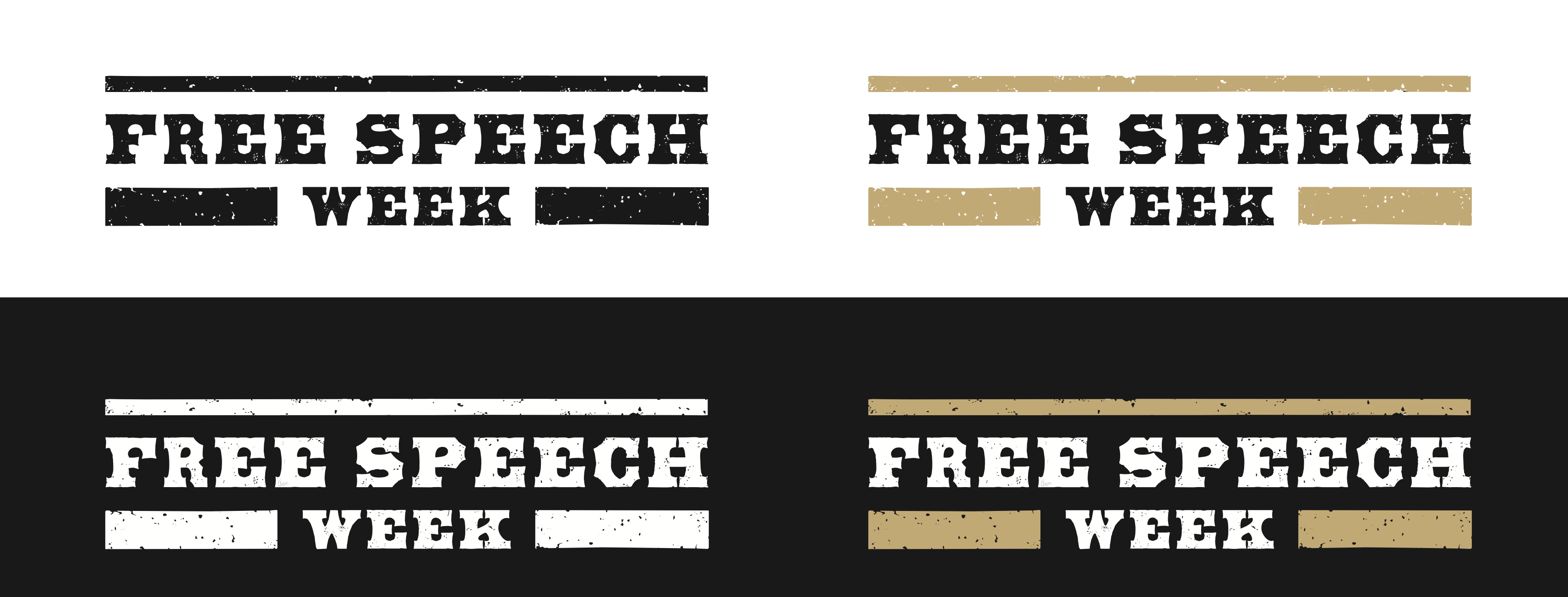 Image text reads: "Free Speech Week."