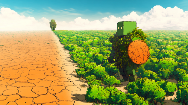 AI-generated scene from the film Imagine Land 2040 (Submitted photo)