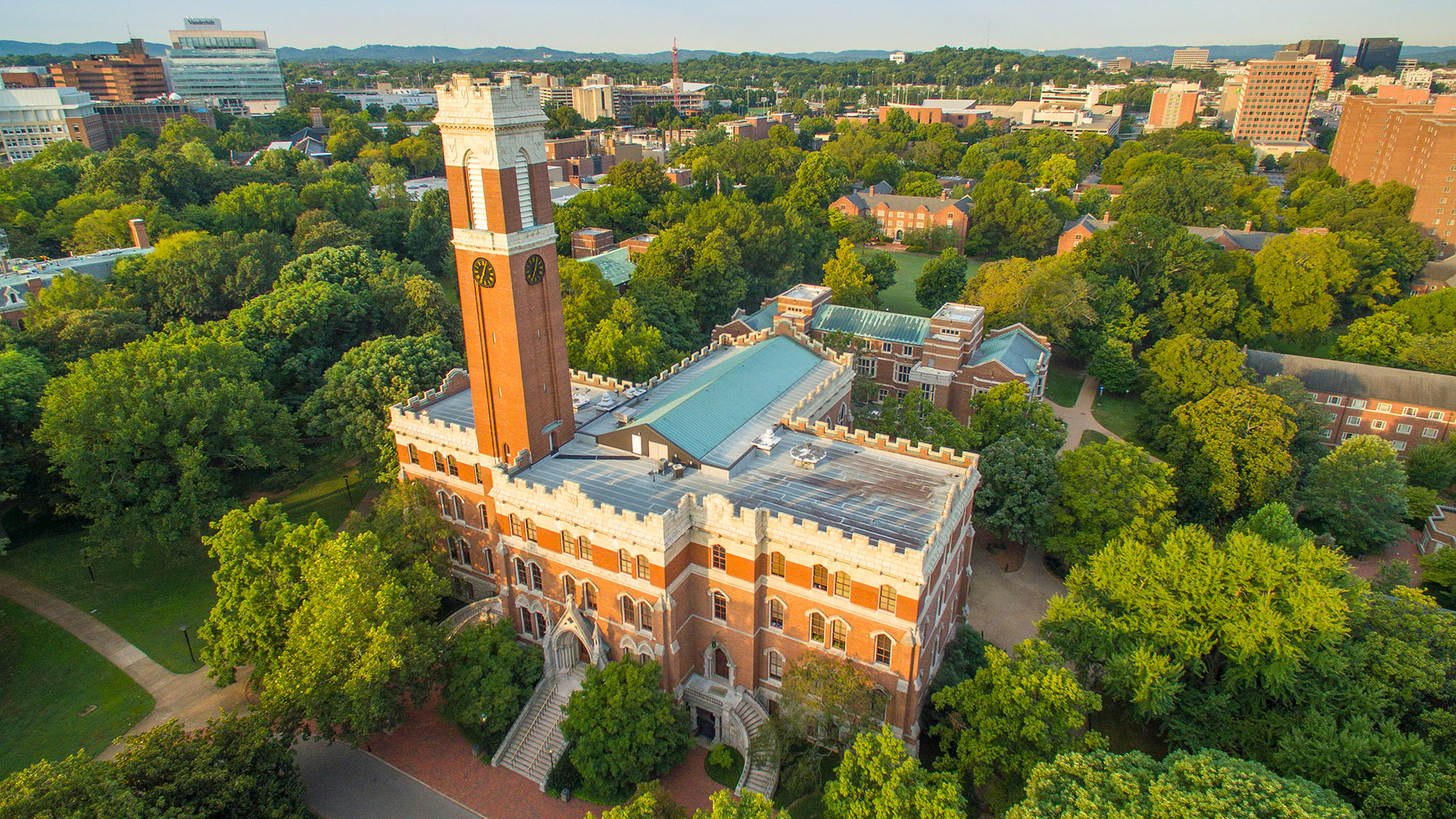 Vanderbilt Campus in Winter